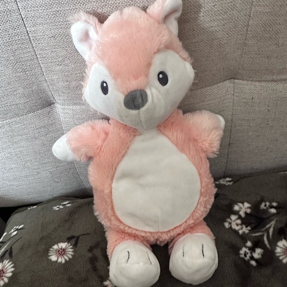 Adorable Plush Fox Baby Rattle - Picture 1 of 2